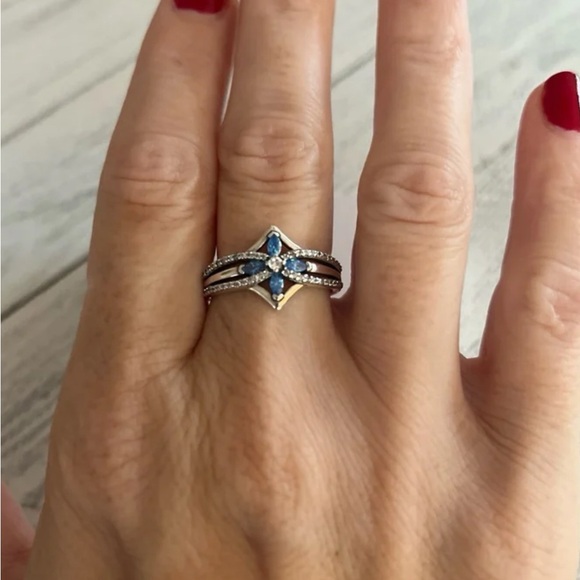 Sterling Silver Marked 925 Bible Verse engraved ring Size 9 - Picture 2 of 3